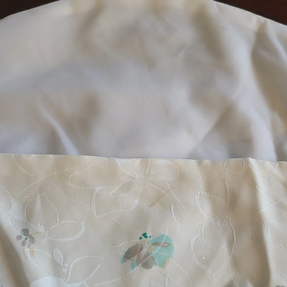 SILK FLORAL KIMONO BAG